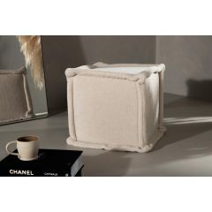 Svea Rex hocker - fleece - wit