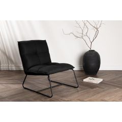 Svea Fauteuil Niro - zwart