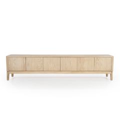 Eleonora Tv-meubel Harvey - eikenhout - 220 cm