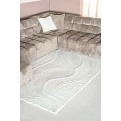 By-Boo Vloerkleed Soil 160x230 cm - ivoor