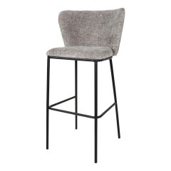 Kick Bo barkruk chenille stof