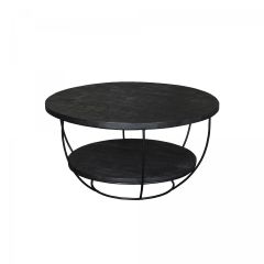 Livingfurn Evan Norris salontafel 65 cm - zwart