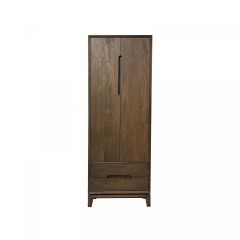Livingfurn Cortez wandkast 75 cm - donkerbruin