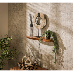 Fraaai Boka organische wandplank - 60 cm - naturel