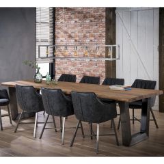Fraaai Hazel eettafel acaciahout 300 cm