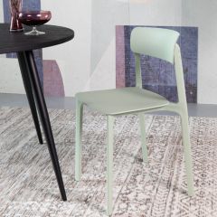 Eetkamerstoel Clive Lichtgroen