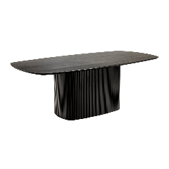 Tower Living Rivello eettafel - 240 cm - zwart