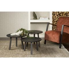 Tower Living Lazio bijzettafel set ø55 cm