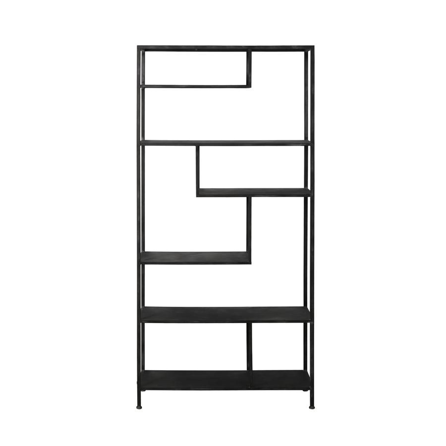 Light & Living Ylaya stellingkast 213 cm - antiek zwart