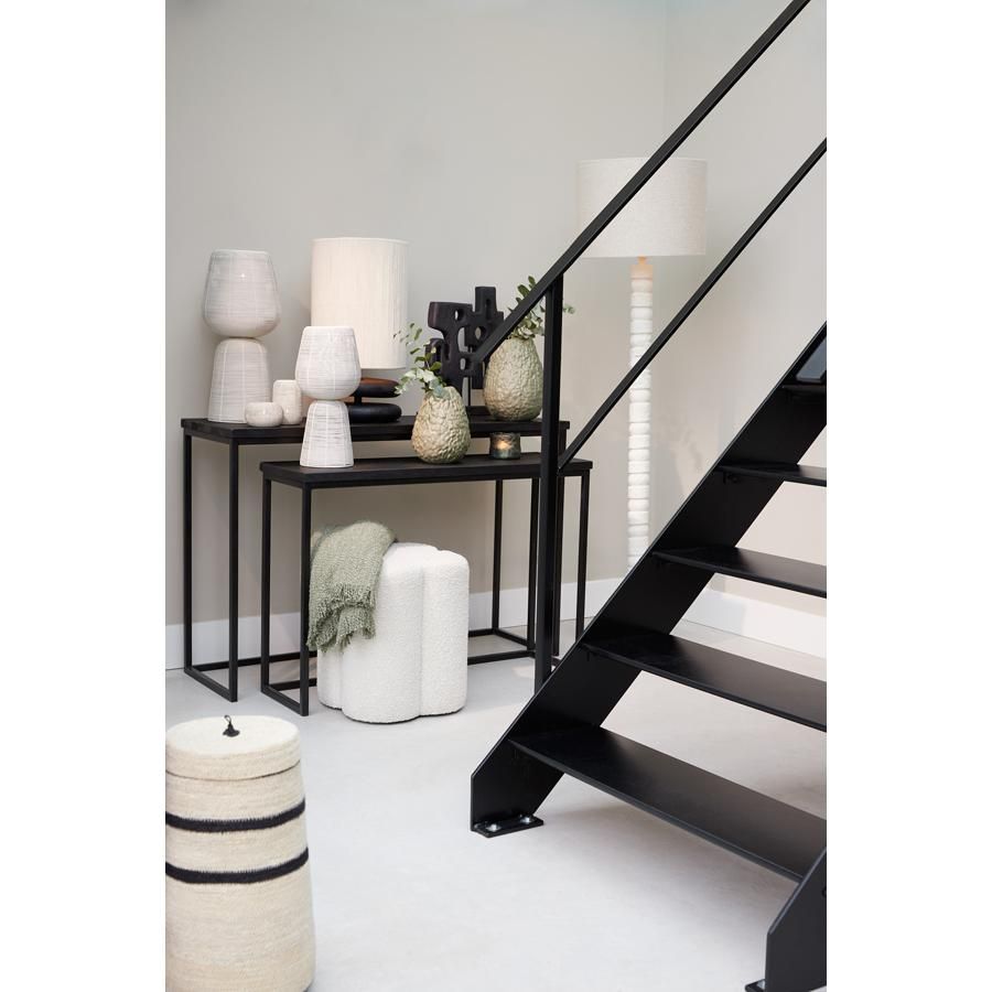 Light & Living Bryson sidetable hout set van 2