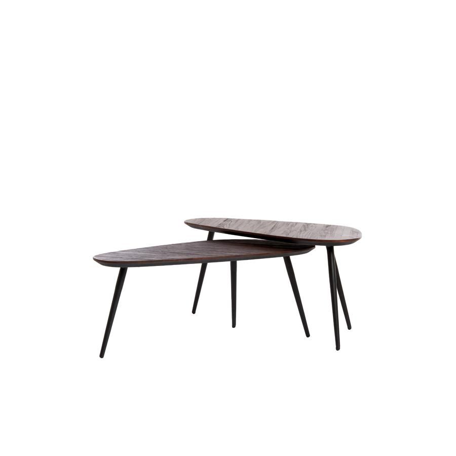 Light & Living Viejo salontafel set van 2