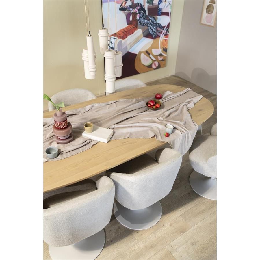 Eleonora Eettafel Dion 260x110 cm - naturel