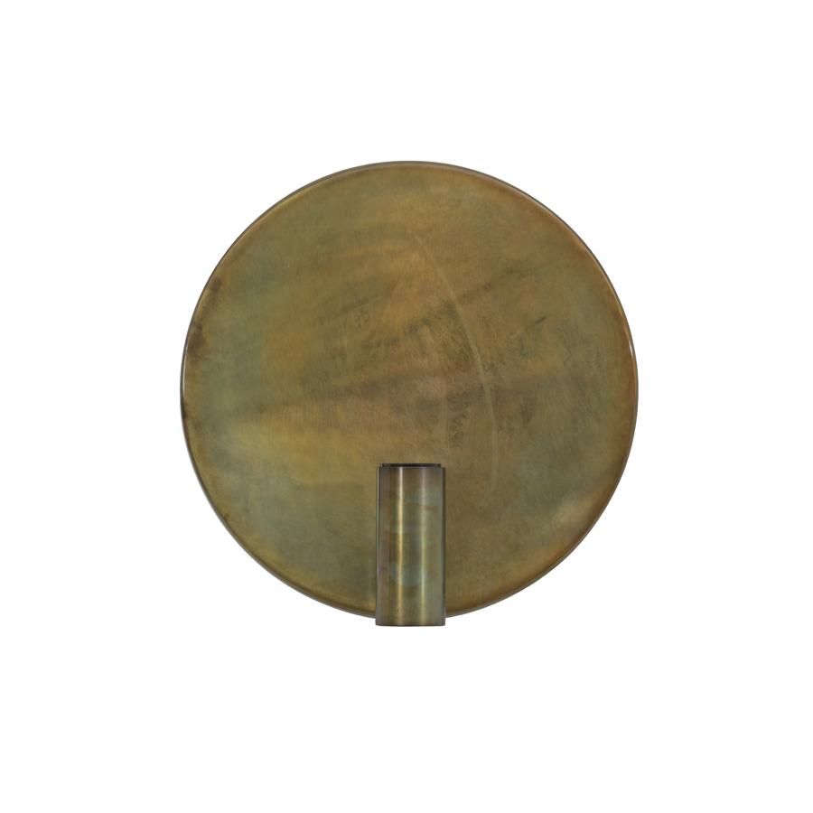 Light & Living Disc wandlamp Ø30 cm - goud/grijs