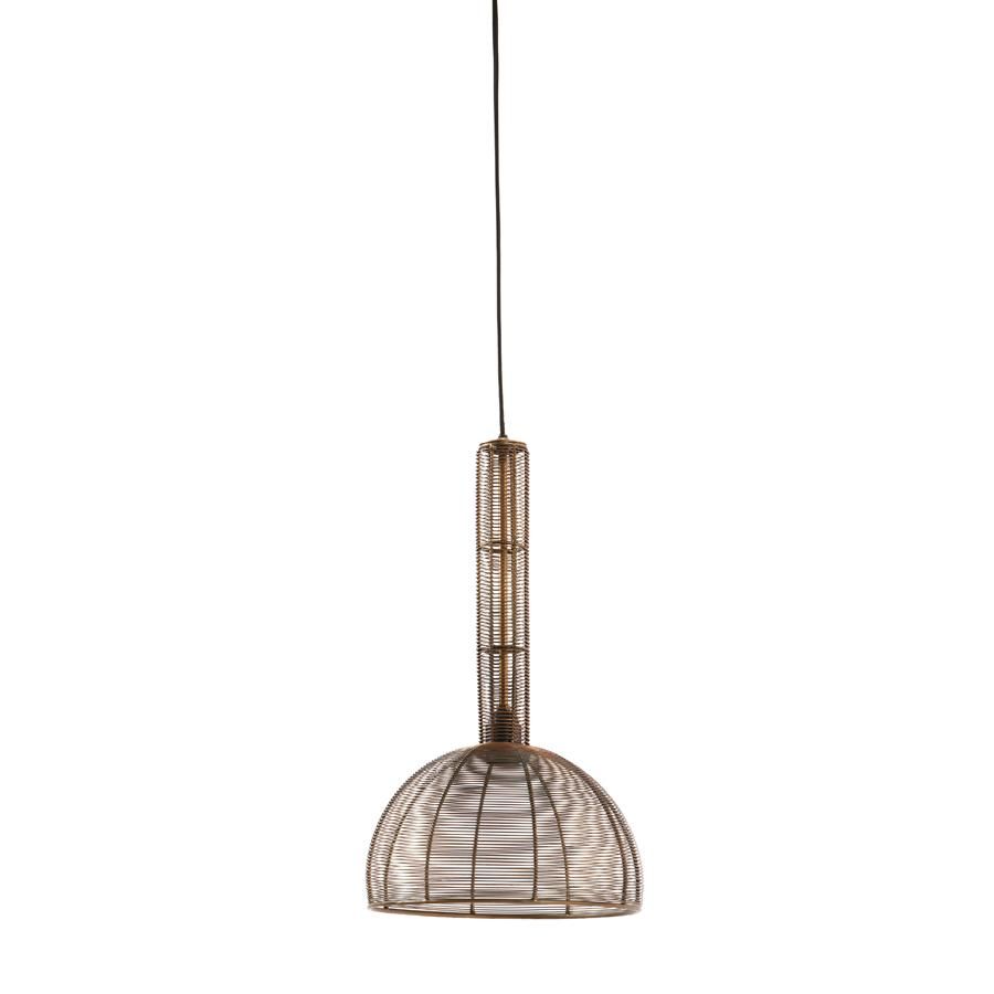 Light & Living Tartu hanglamp Ø28x51 cm - antiek brons