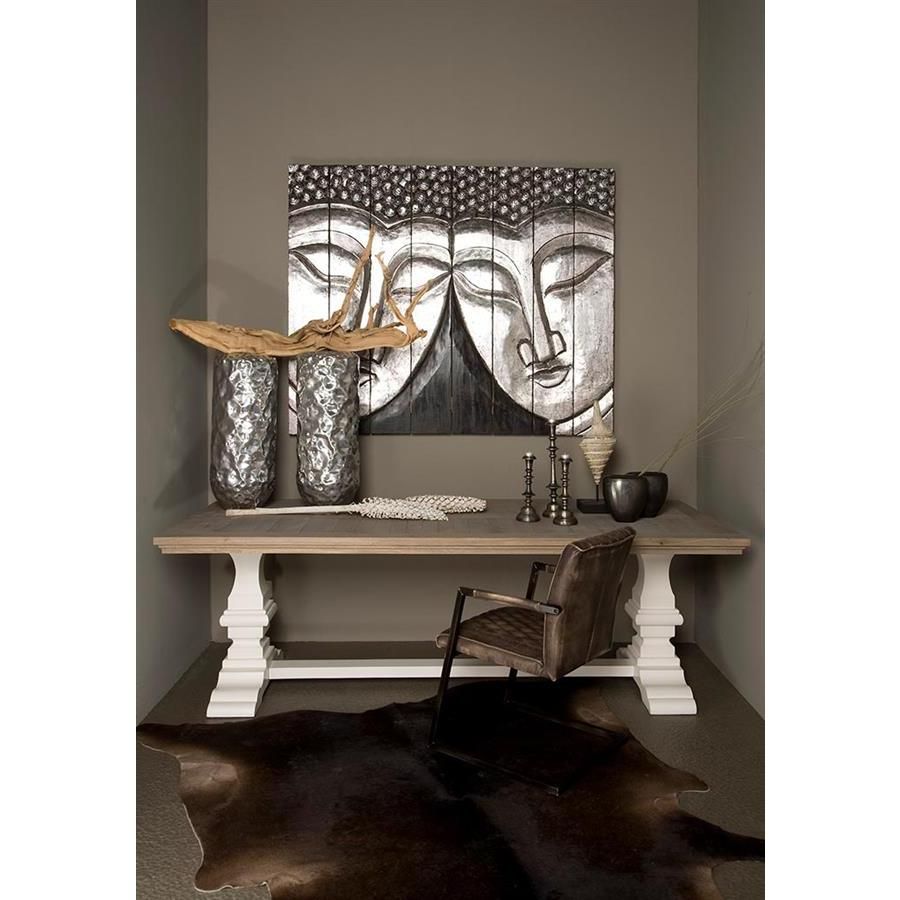 Tower Living Toscana eettafel - 280 cm - wit