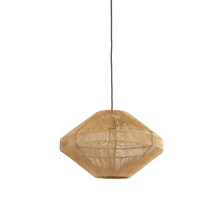 Light & Living Mallow hanglamp Ø50x31 cm - jute naturel