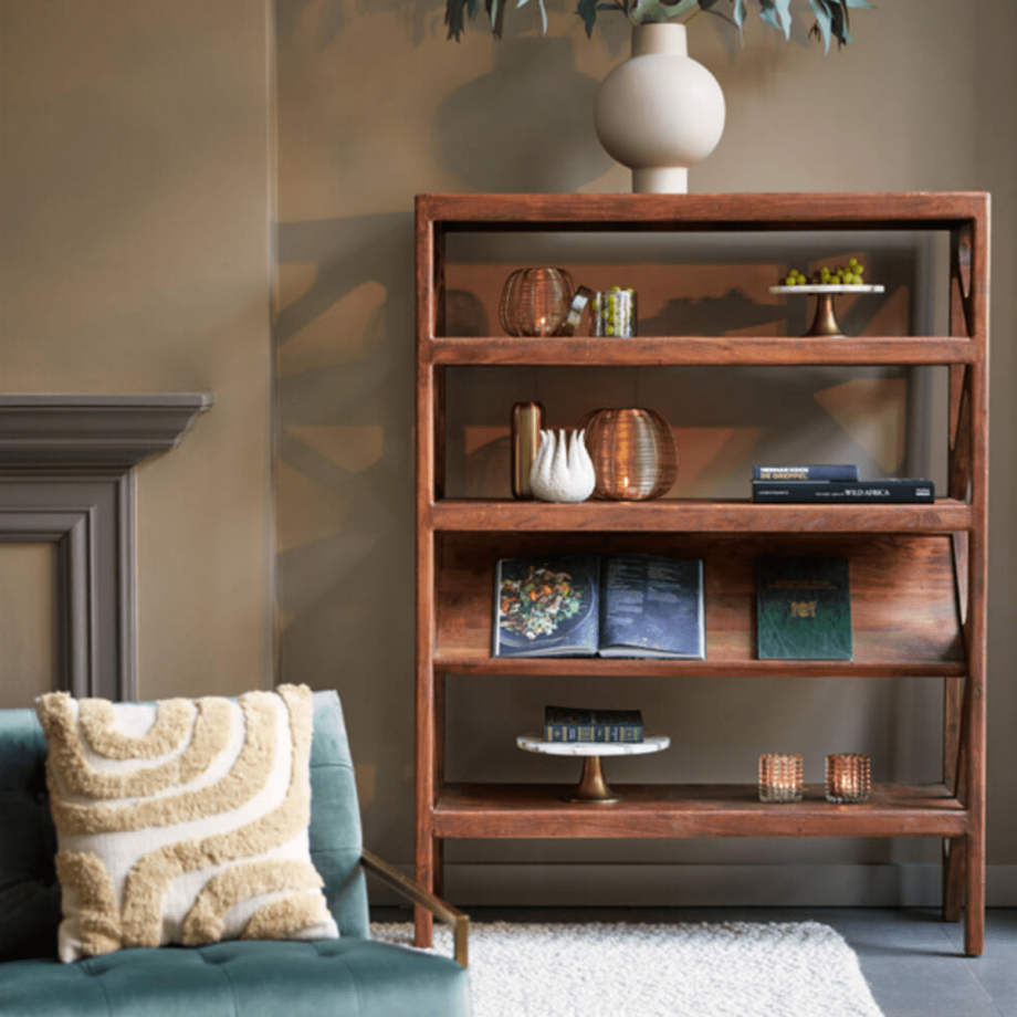 Light & Living Yuki kast 120x40x160 cm - acacia hout