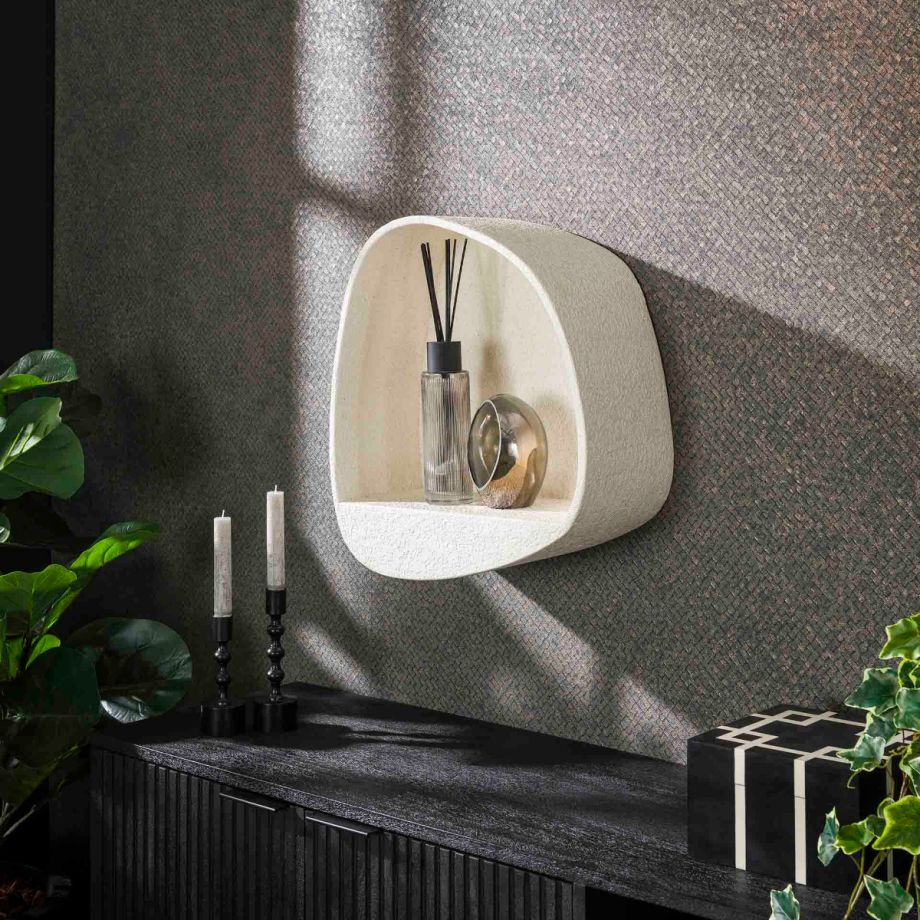 Fraaai Allan wandschap organisch rond - marmer composiet