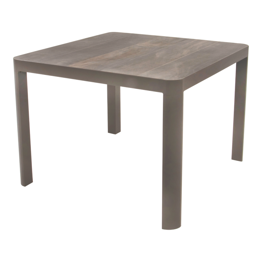 Tuintafel Castilla Pardo 100x100 cm - bruin