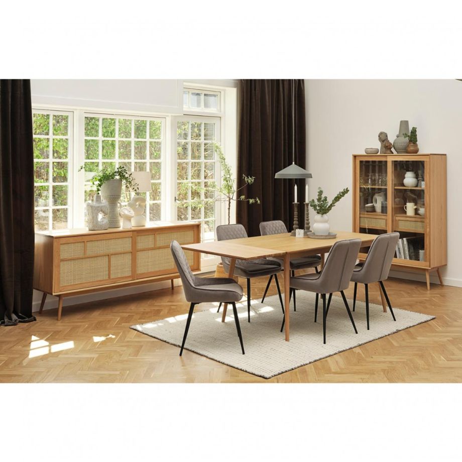 Nordic Home Ivar eiken tafelblad verlengstuk - 90x45 cm