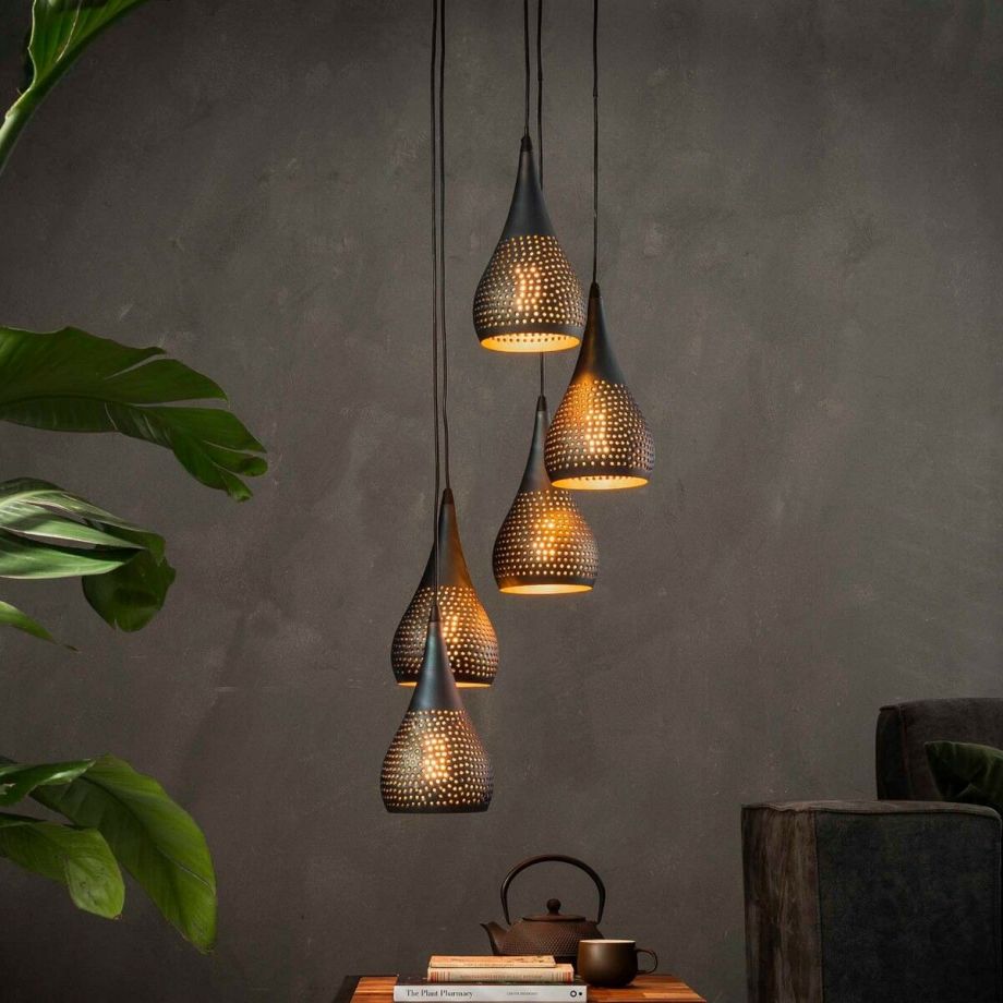 Fraaai Doris hanglamp 5L