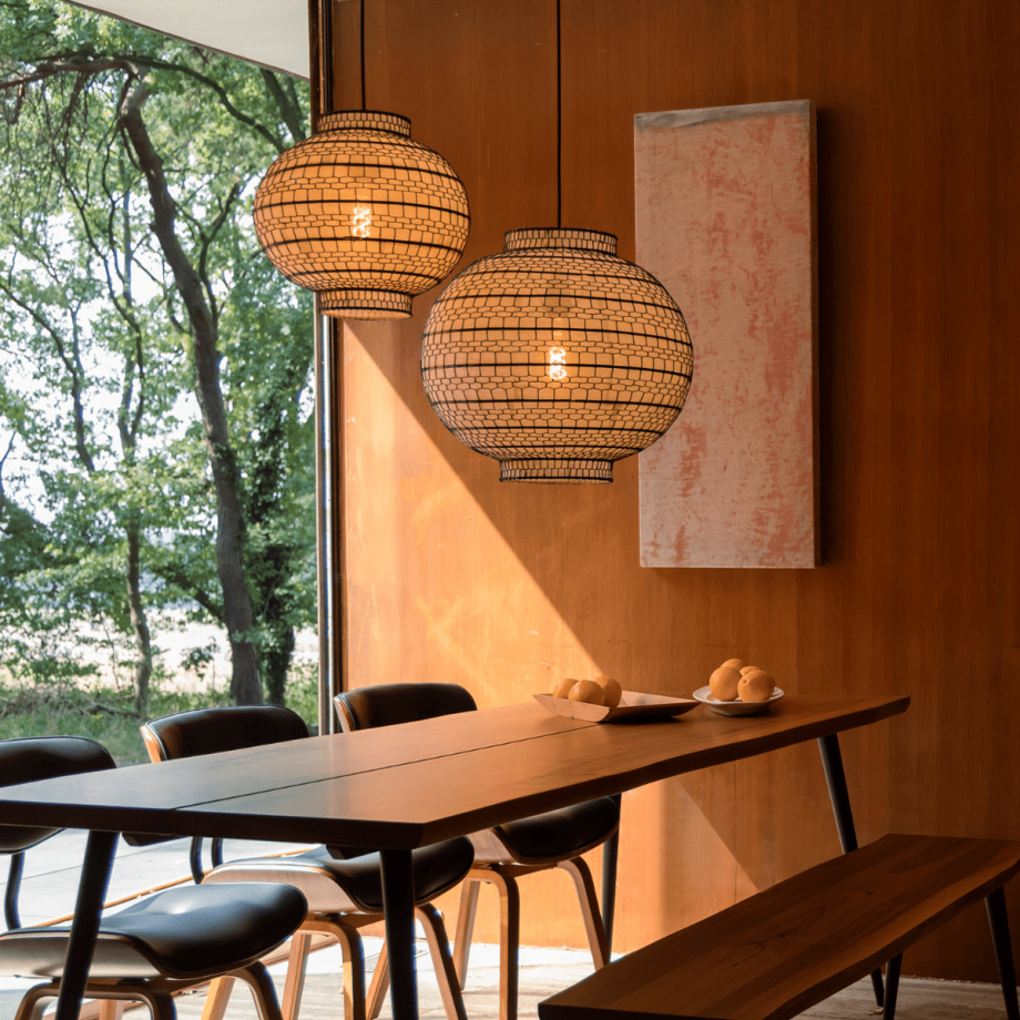 Dutchbone Ming hanglamp rond groot