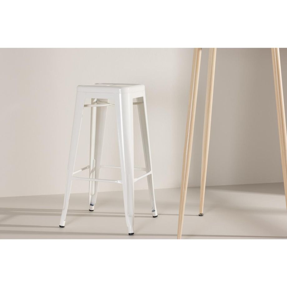 Svea Metpe barkruk 76 cm - wit