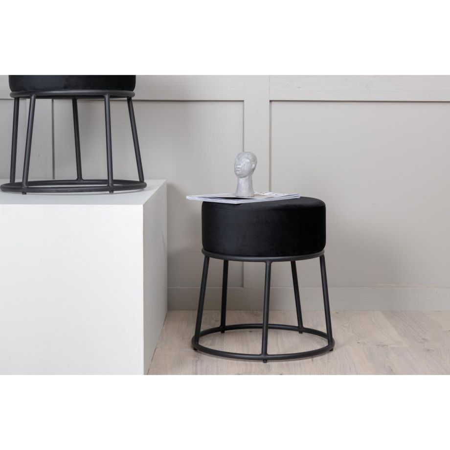 Svea Nox poef - velvet