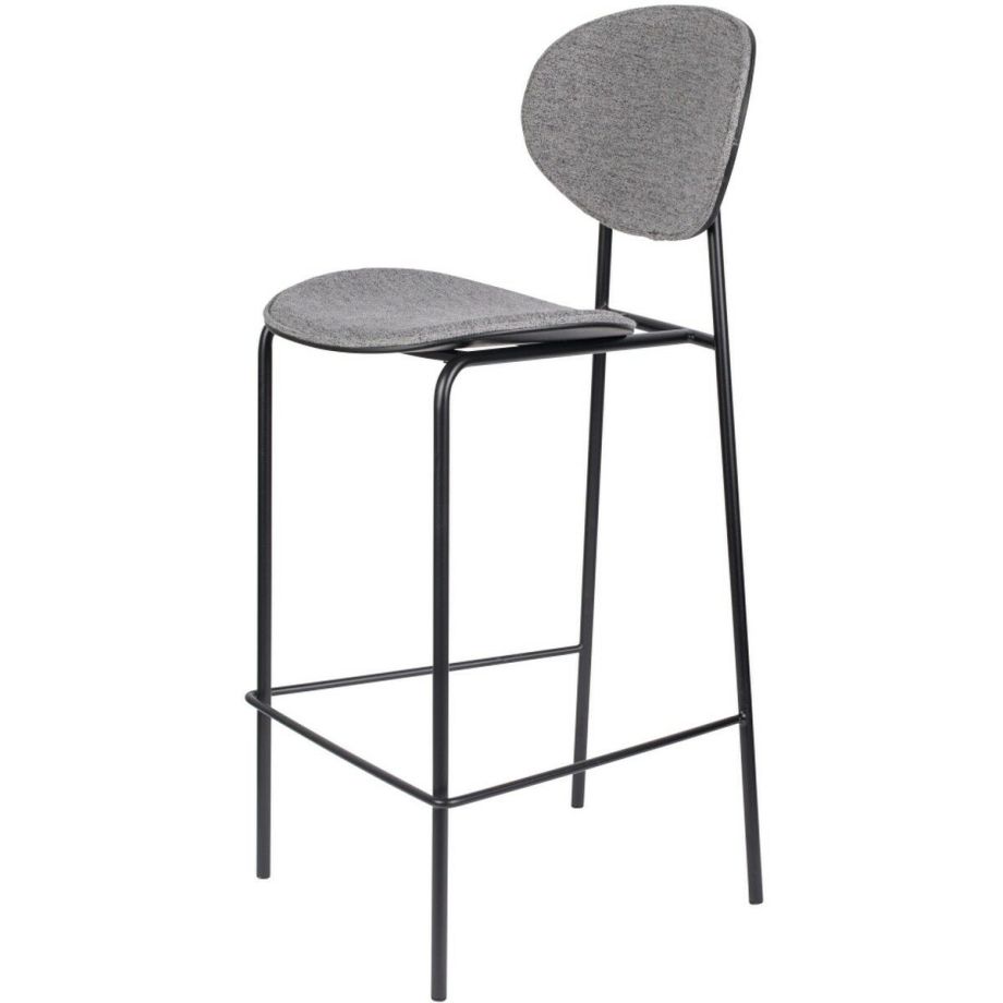 Puur Drammen counter barstoel 66 cm grijs