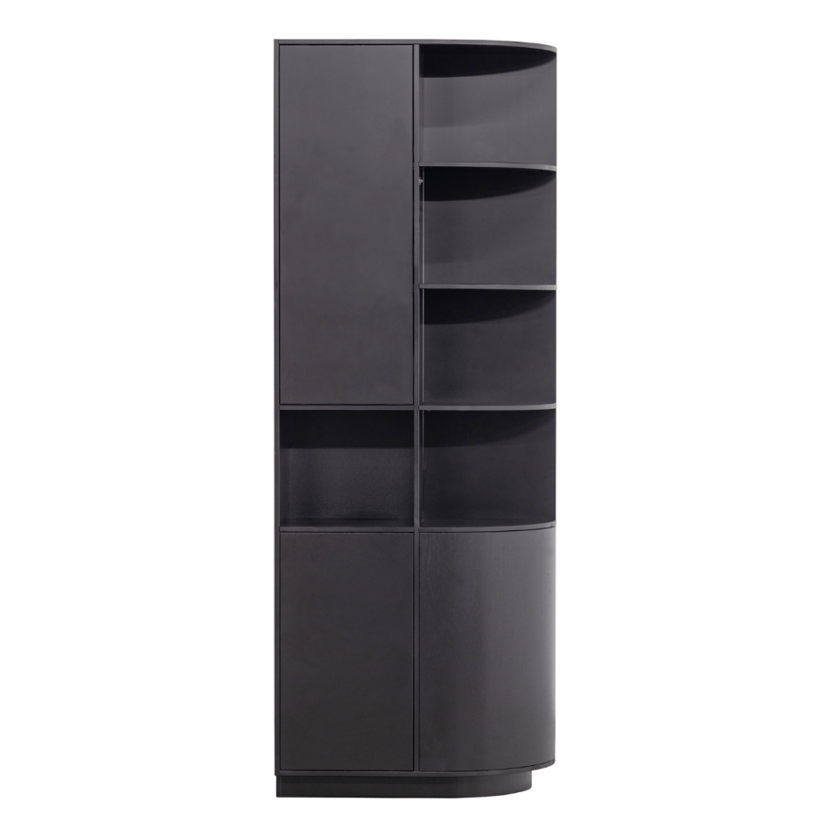 Finca opbergkast rond rechts 78cm van het woonmerk WOOOD