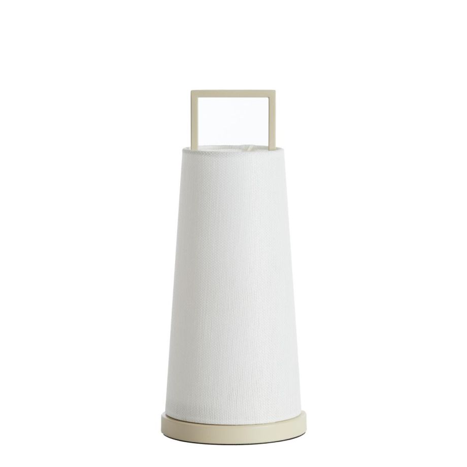 Light & Living Fyon tafellamp Ø16x37,5 cm - beige