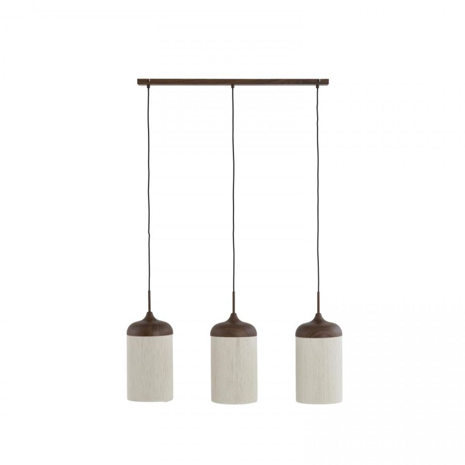 Light & Living Dania hanglamp 3L 90x22x32 cm