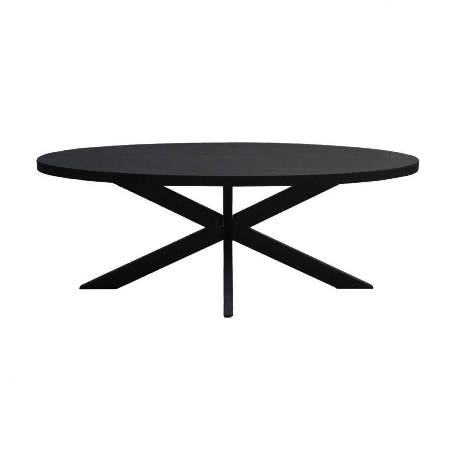 Livingfurn Kala eettafel spider ovaal 210 cm