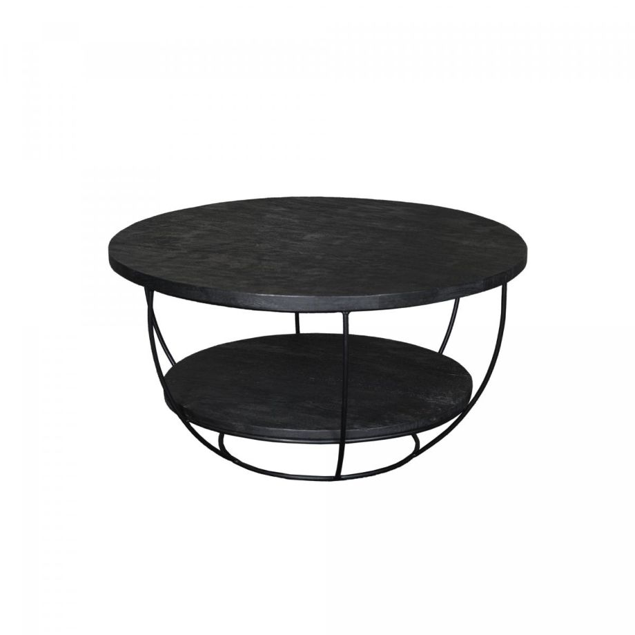 Livingfurn Evan Norris salontafel 65 cm - zwart