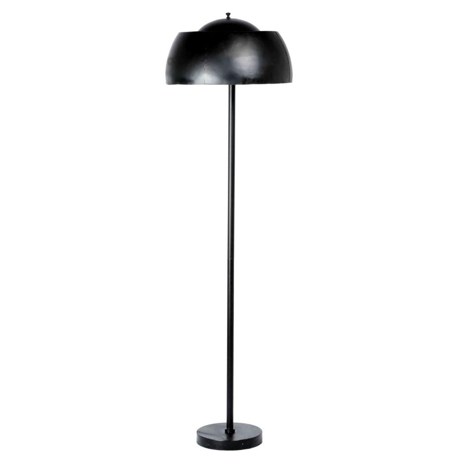 Livingfurn Vloerlamp Kyle Zwart