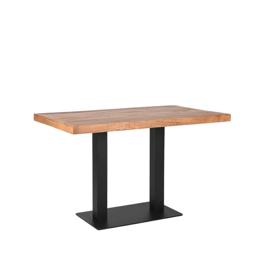 Label51 Restauranttafel 120x70x75 cm - straight edge - naturel