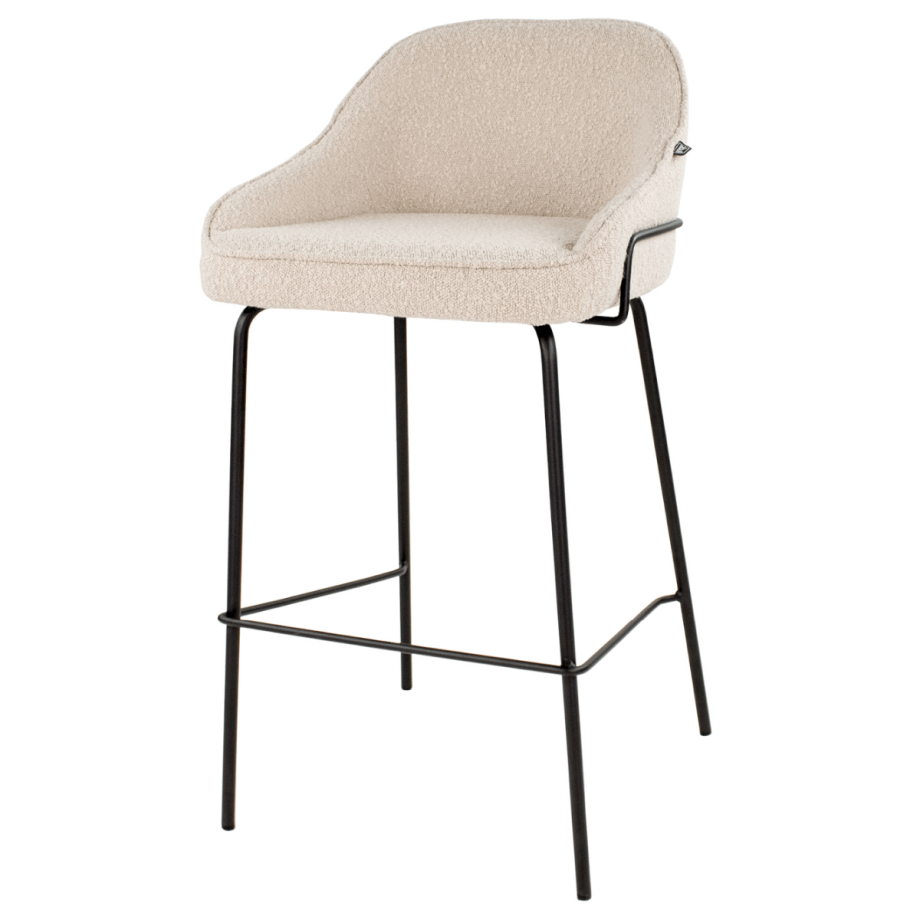 Sepp barkruk bouclé 72 cm van het woonmerk Kick Collection