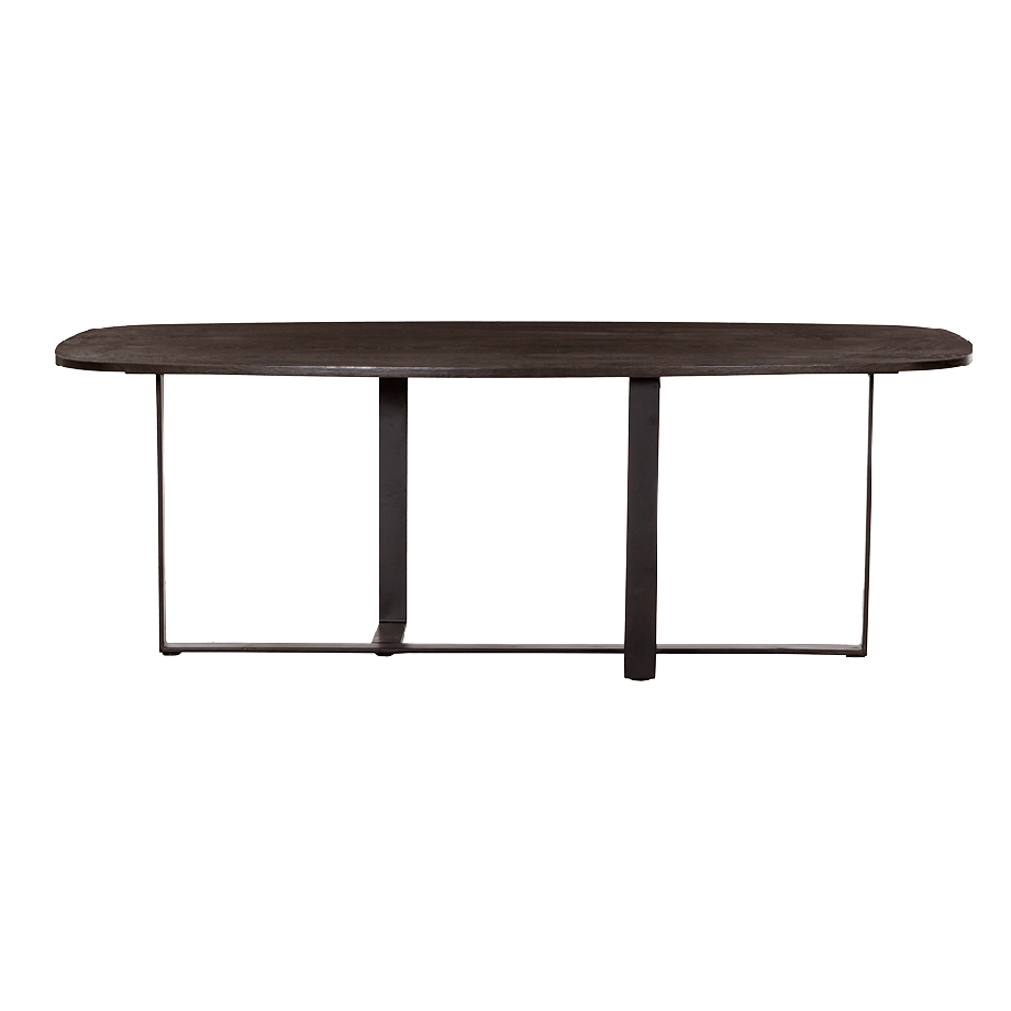 Tower Living Mincio eettafel - 240 cm - bruin