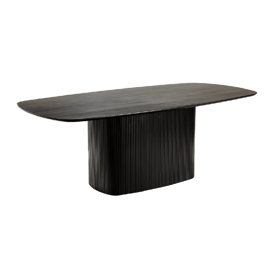 Tower Living Rivello eettafel - 200 cm - zwart