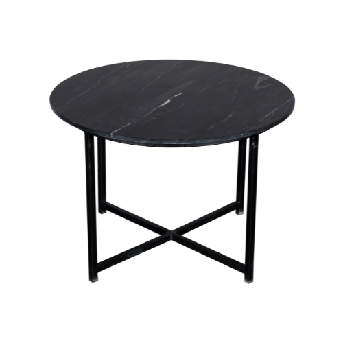 Starfurn Salontafel Collin Ø75 cm - zwart marmer