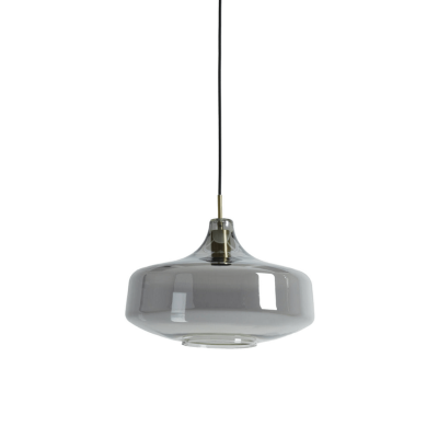 Light & Living Solna hanglamp Ø39,5x27 cm - brons/smoke glas