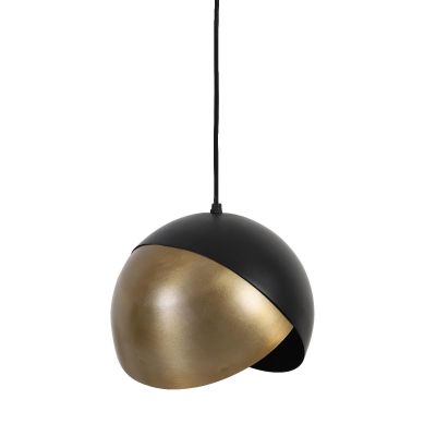 Light & Living Namco hanglamp Ø25x21 cm - antiek brons-mat zwart