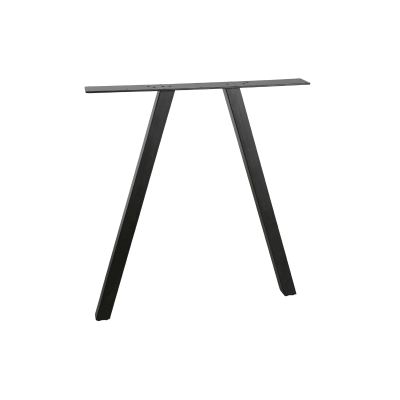 Woood Tablo 2-standen poot vierkant metaal zwart (1 stuks)