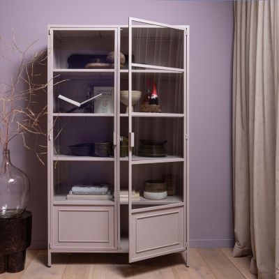 Woood Ronja vitrinekast XL metaal