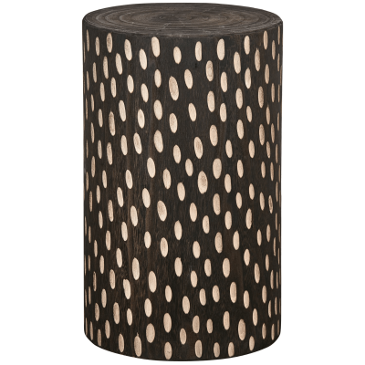 Woood Perry kruk hout - donkerbruin