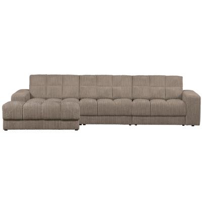 Woood Second date chaise longue links grove ribstof