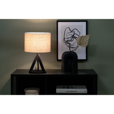 Svea Riva ronde tafellamp - linnen