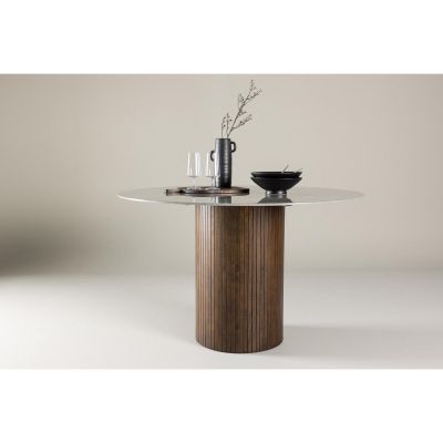 Svea Niko ronde eettafel - ø120 cm - marmer