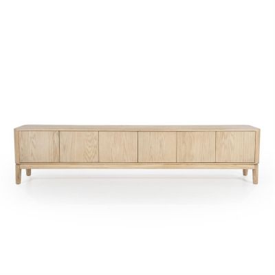 Eleonora Tv-meubel Harvey - eikenhout - 220 cm
