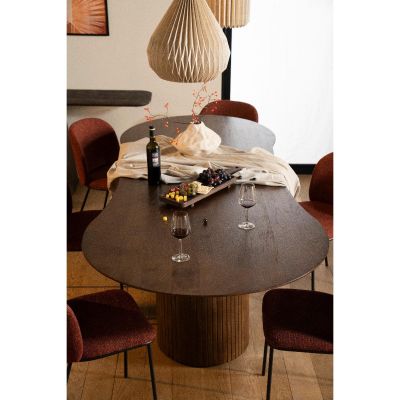 Eleonora Organische eettafel Jordy - mangohout - 200x110 cm